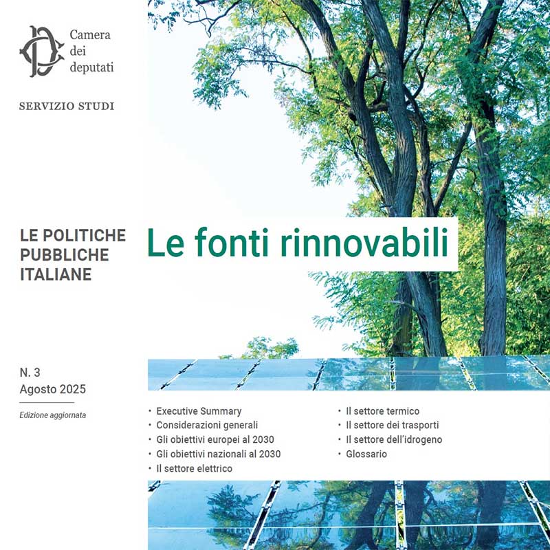 Commissione x - Fonti rinnovabili: l’Italia rallenta mentre l’Europa accelera